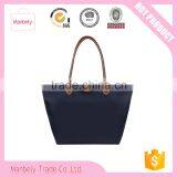 online shopping fashion foldable nylon ladies tote shopping bag