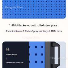 China Factory Wholesales Heavy-Duty Industrial Steel Pegboard – 1.4mm Thick Cold-Rolled Steel, High-Capacity Wall Tool Organizer thumbnail-4