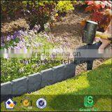 Lawn Palisade With Cobbled Stone Effect Garden Edging thumbnail-3
