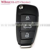 WB02 3 Button Remote Key With NB-ATT-Chrysler Model for URG200 thumbnail-1