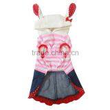 Wholesale 3D Honey Strawberry Small Rabbit Dog Clothes thumbnail-3