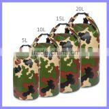 Portable 5L to 30L Camouflage Waterproof Bag Storage Dry Bag For Outdoor Canoe Kayak Rafting Camping Climbing Hike thumbnail-1