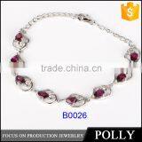 Macrame Bracelet Jewelry 2015 New Design Silver Bangle Pure Silver Bracelet thumbnail-2