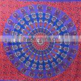 Screen Printed Multi Vintage Wall Hanging Tree of Life Spirit Bed Sheets thumbnail-1