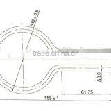 Iron Pipe Heating Element for BBQ Plate thumbnail-2