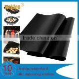 Set of 2 Highest Quality BBQ Grill & Baking Mats 100% Non-Stick