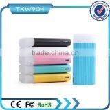 2016 Unique Electronics Manufacturer Colorful 10000mah Universal Portable Power Bank With Strong Led Camping Light