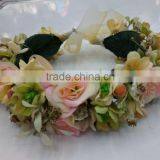 HL015 New Artificial Flower Crown/tiara Flower Crown/wedding Flower Crown Wreath Headband Flower thumbnail-4