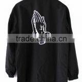 Pile Lined Coaches Jackets, Fleece Lined Coaches Jackets, Thrasher Coach Jackets thumbnail-3