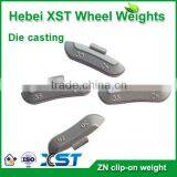 wheel balance weight (zn) for steel rim