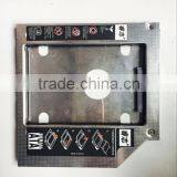 Universal Laptop 2nd HDD Caddy 9.5mm/12.7mm CD/DVD-ROM Optical Bay SATA to SATA HD Hard Drive Caddy Quality Choice thumbnail-3