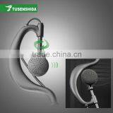 3.5mm Two Jacks Earphone Two Way Radio Headset Cheap Tensile Earpiece thumbnail-4