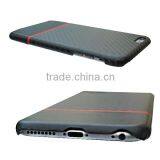 Carbon Fiber Leather Protective Case for IPhone 6S - Black thumbnail-5