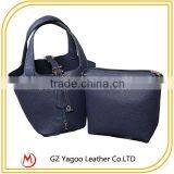Chinese Bag in Bag Pu Bucket Bag for Shopping thumbnail-5