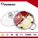 Best Quality 26 28 30cm Round Roll Top Electric Stainless Steel Hot Pot Quality Choice thumbnail-1