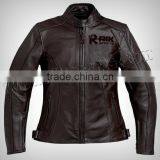 Quality Black Women Motorbike Leather Jacket, Motorcycle Clothing Black Quality Leather Racing Jacket thumbnail-1