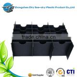 black color plastic material waterproof floor protection sheet