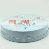 Good Price Round Cosmetic Tin Box Metal Piggy Banks Empty Tin Cans