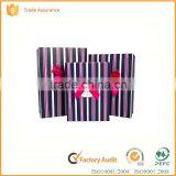 2016 Newly Stripe Gift Box Different Sizes Packaging Box Fashion Custom Wholesale Supplier's Choice
