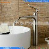 2016 New Modle Nickel Brushed Waterfall Bathroom Tap thumbnail-4