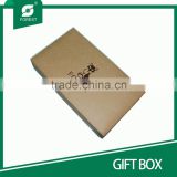 2015 POPULAR BROWN CARDBOARD GIFT BOXES FOR PACKING SCRAF WITH HIGH QUALITY