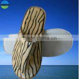 New Style High Quality the Tiger Pattern Disposable Hotel Slipper thumbnail-1