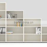 Melamine Panel Filling Storage Bookshelf With 2 Layer Modular Home Office Furniture thumbnail-5