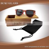 Environmental good quality wooden custom sunglasses box
