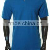 Blue color cheap blank fishing shirts