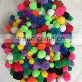 Beautiful Yellow Pom Pom With High Quality Low Price for Christmas Decorations thumbnail-1