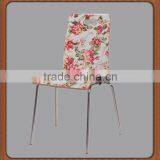 delicate colors wood bar chair