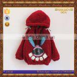 New Fashion Printing Embroidery Design Kids Red Pajamas thumbnail-2