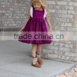 Children Vintage Dress Girl Lace Trim Cotton Dress Summer Kids Frock thumbnail-1