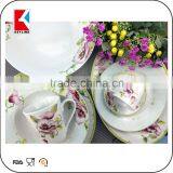 Bulk Item Elegant Flower Design 16pcs Porcelain Set Bavaria Porcelain Dinner Set thumbnail-1