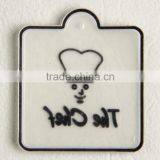 Transparent Custom Promotional Pvc Rubber Clothing Label thumbnail-3