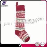 Cheap Wool Felt Knitted Christmas Stocking for Candy Factory Wholesale Sales ( Accept the Design Draft) thumbnail-1