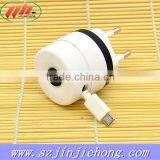 Chemical Resistance ABS 5V 2A Reasonable Price Single Usb Port Travel Charger Cable EU Plug thumbnail-4