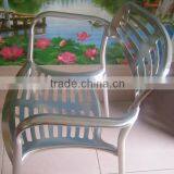 Outdoor Morden Aluminum Furniture Stacking Armchair YC023 thumbnail-3