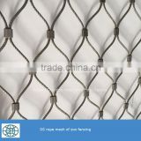 stainless steel wire rope mesh netting for zoo fence