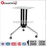 fashionable steel table base for round negotiation table