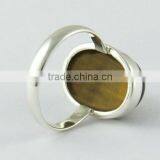 Huge !! Bezel Setting Tiger's Eye 925 Sterling Silver Ring, Silver Jewelry, Wholesale Silver Jewelry thumbnail-5