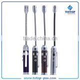 New Design Laser Glitter Cutting Metal Ball Pen thumbnail-2