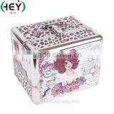 Fashion Aluminium Frame Leopard-print Portray Makeup Case thumbnail-1