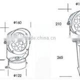 CE RoHS Garden Landscape Decorative Outdoor Color Changing LED Flood Lights thumbnail-3