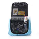 Portable Folding Travel Toiletry Hanging Wash Bag with Hook Ladies Make Up Cosmetic Bags Organiser