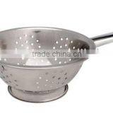 Stainless Steel Deep Colander With Long Handle thumbnail-1