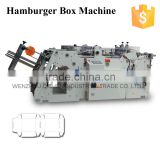 Burger Box Making Machine of China Supplier