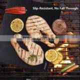 BBQ Grill Mats -100% Non-stick, Easy to Clean and Reusable- 15.75 x 13" - (Set of 2)