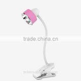 6W Rechargeable Lithium Battery Clip Led Desk Light thumbnail-2