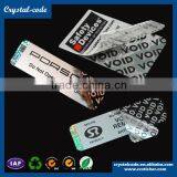 UV Printing Irreveersible Change High Residue Anti Fake Security VOID Label thumbnail-5